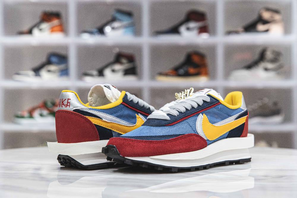 Sacai x LDWaffle 'Varsity Blue'