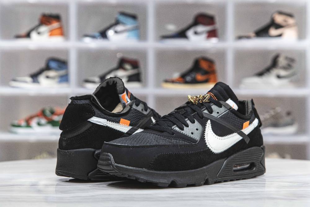 OFF-WHITE x Air Max 90 'Black'