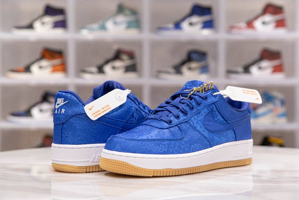 CLOT x Air Force 1 PRM 'Royal Silk'